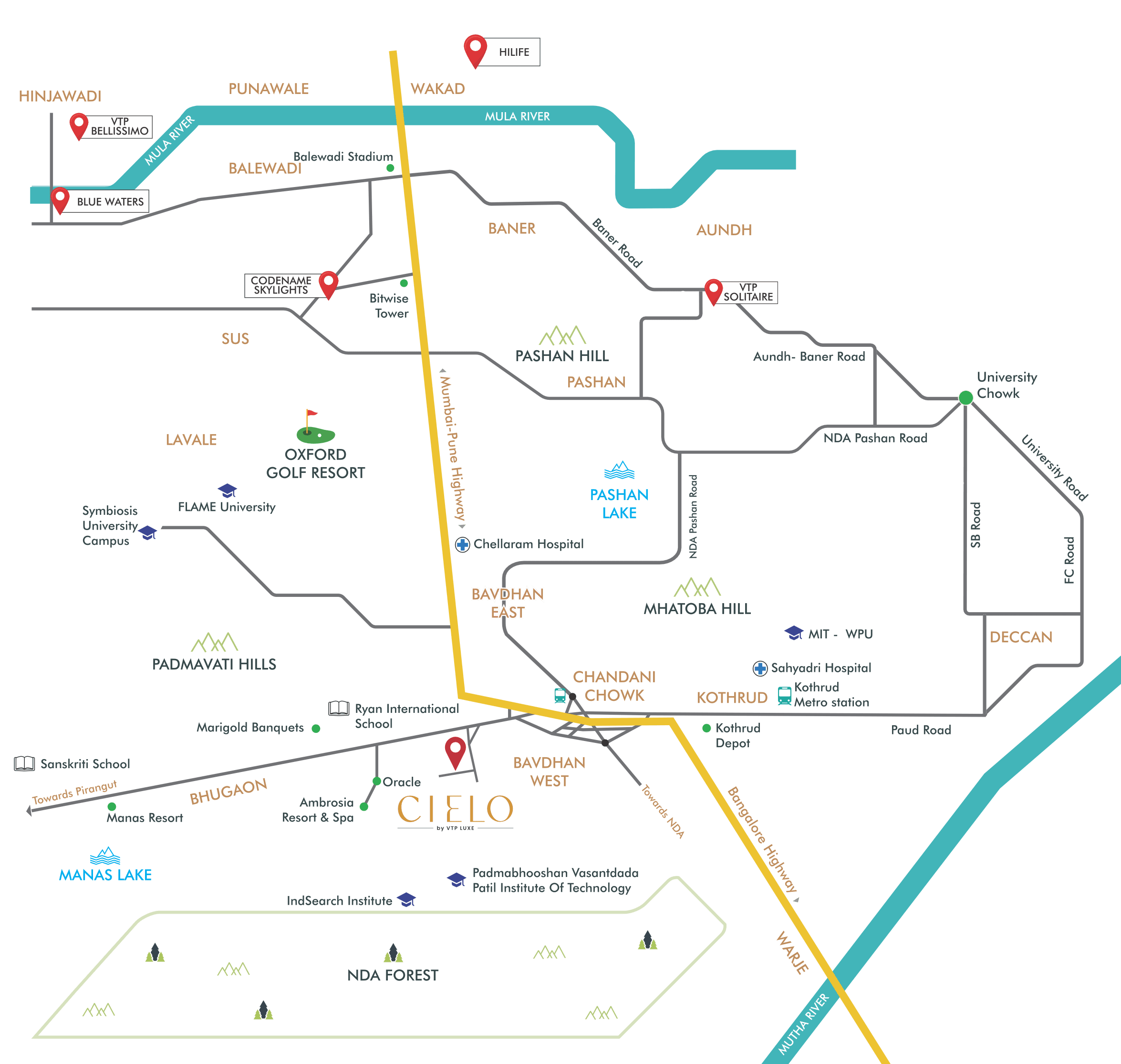 CIELO BY VTP LUXE Location